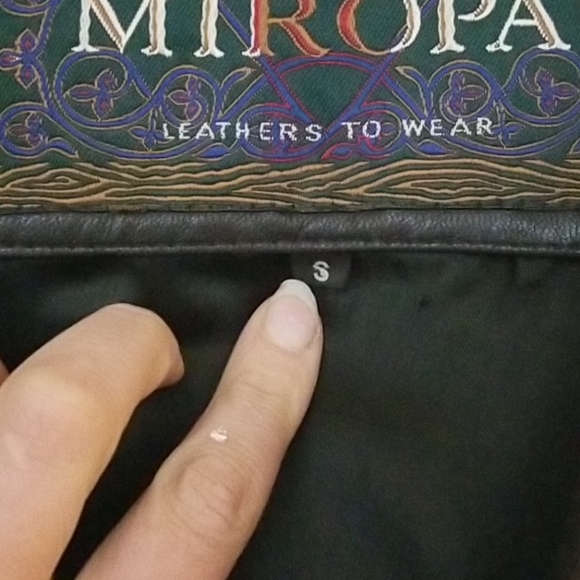 Vintage Biker / Bomber leather Jacket - Picture 6 of 7